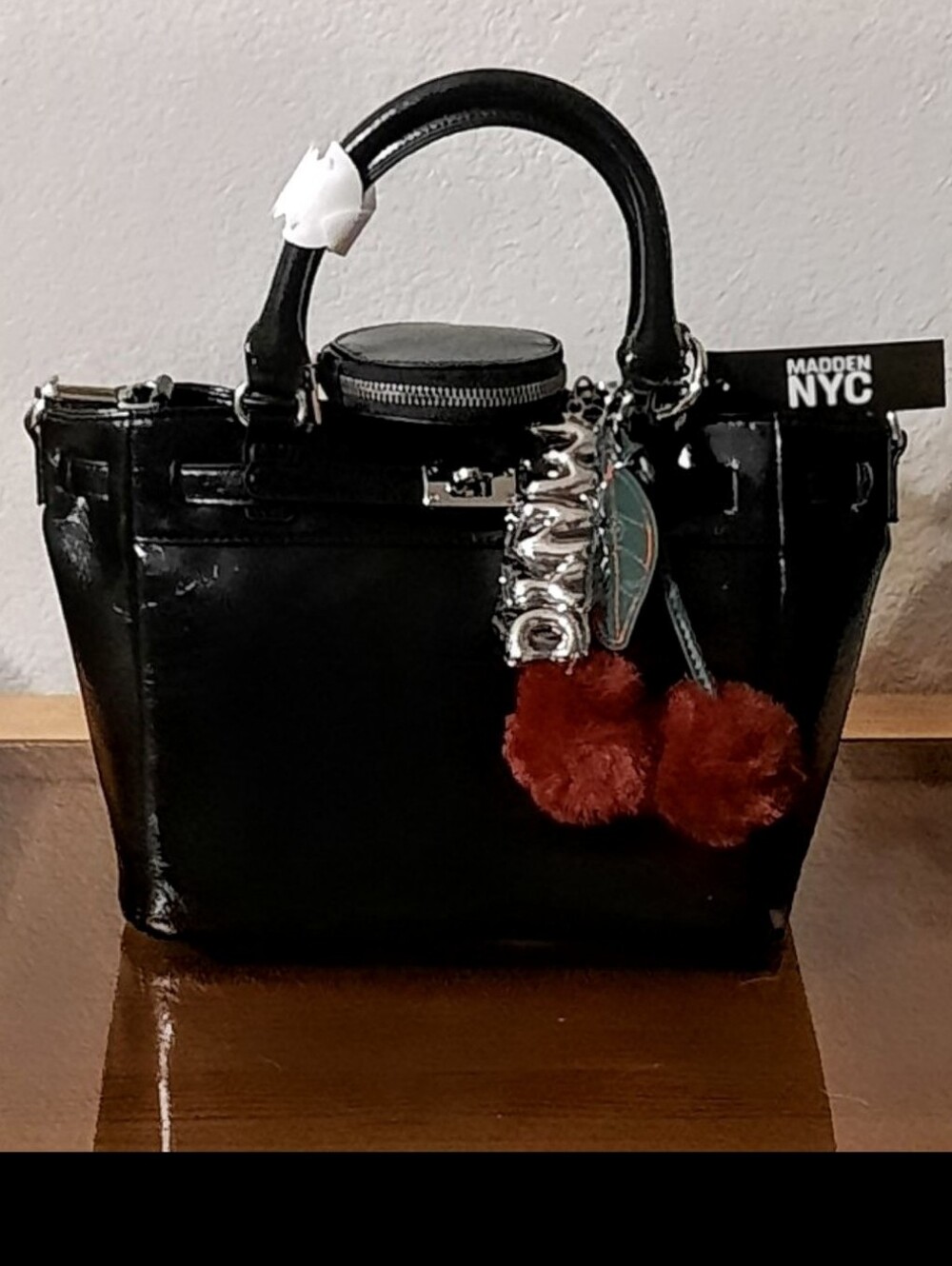 NWT "MADDEN NYC" TOP HANDLE SATCHEL HANDBAG